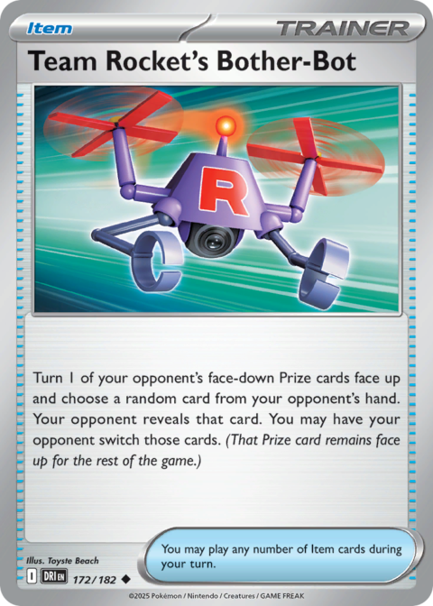 Team Rocket's Bother-Bot - DRI #172 - Normal