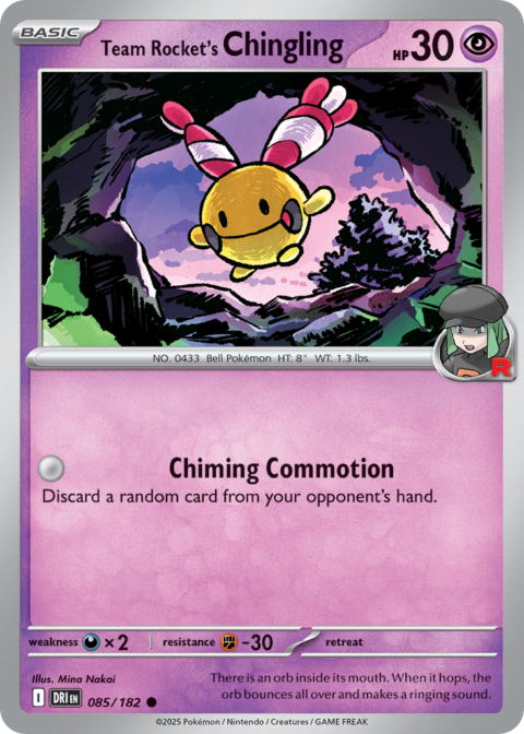 Team Rocket's Chingling - DRI #85 - Normal