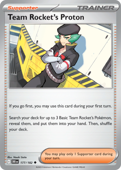 Team Rocket's Proton - DRI #177 - Normal