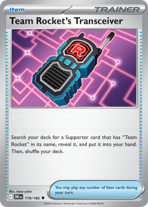 Team Rocket's Transceiver - DRI #178 - Normal