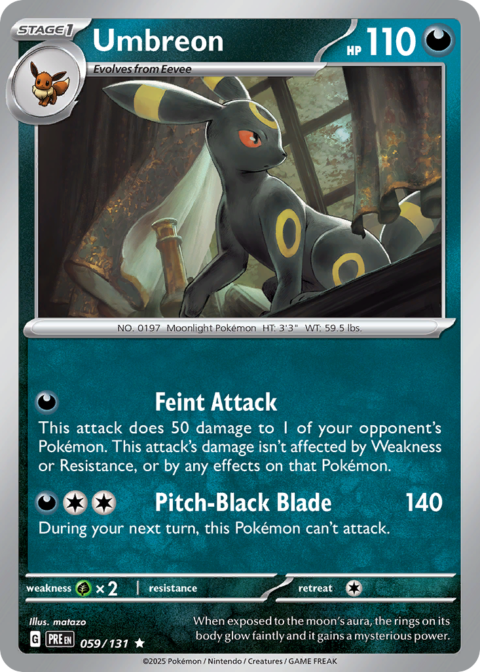 Umbreon - PRE #59 - Holo