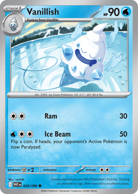 Vanillish - WHT #28 - Reverse Holo