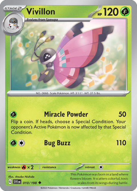 Vivillon - SVI #10 - Normal