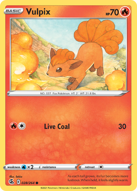 Vulpix - FST #28 - Normal