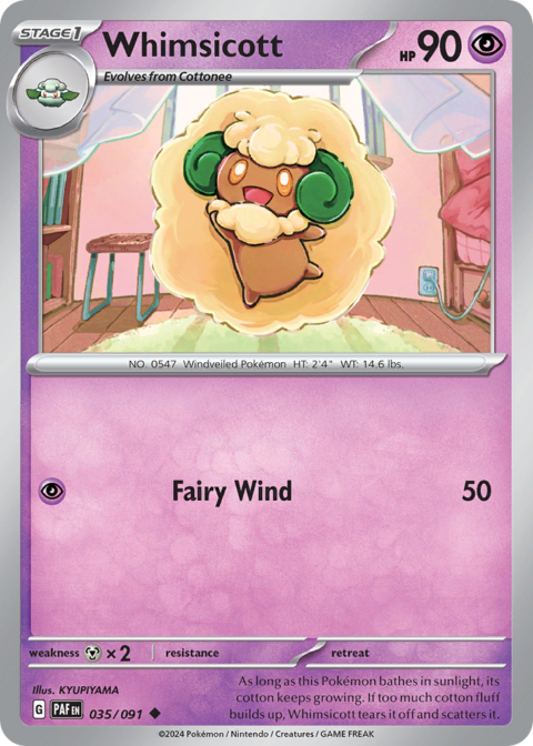 Whimsicott - PAF #35 - Normal