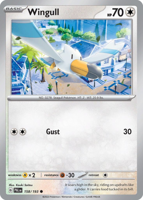 Wingull - PAL #158 - Normal