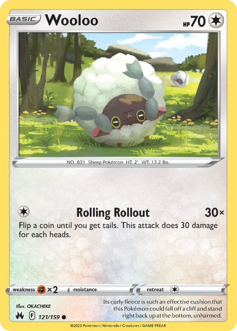 Wooloo - CRZ #121 - Normal