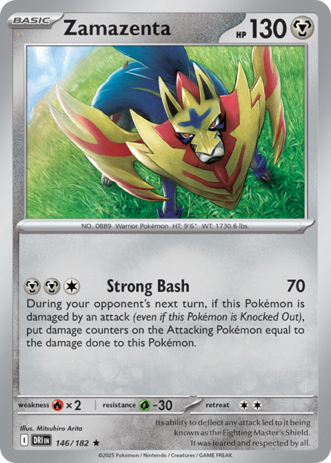 Zamazenta - DRI #146 - Reverse Holo