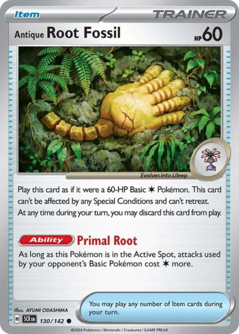 Antique Root Fossil - SCR #130 - Normal