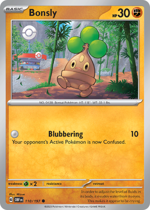 Bonsly - OBF #110 - Normal