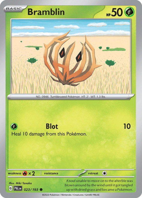 Bramblin - PAL #23 - Reverse Holo