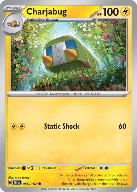 Charjabug - TEF #55 - Reverse Holo