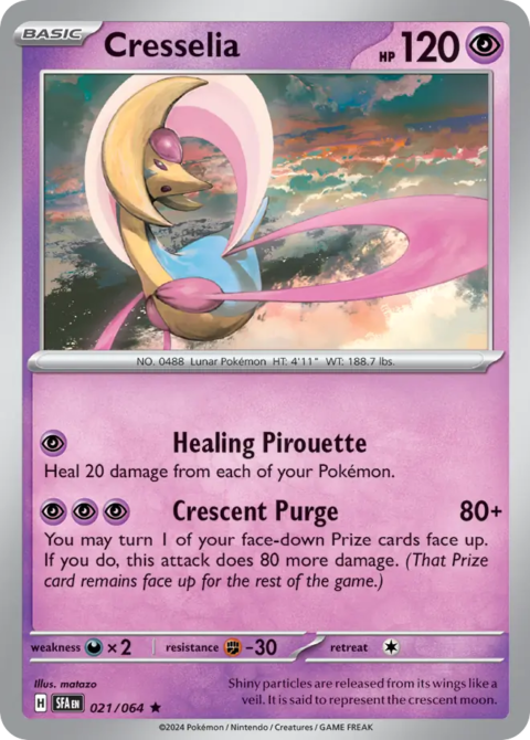 Cresselia - SFA #21 - Holo