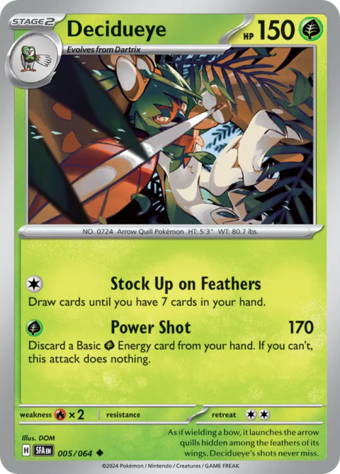 Decidueye - SFA #5 - Normal