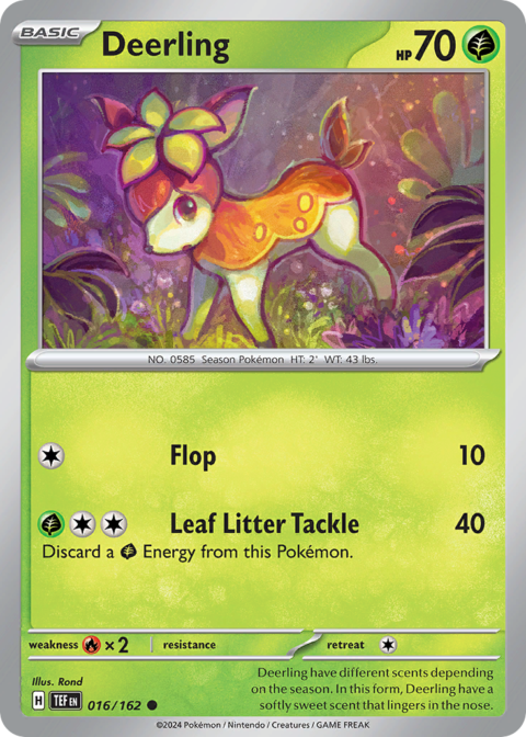 Deerling - TEF #16 - Reverse Holo