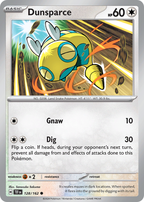Dunsparce - TEF #128 - Normal