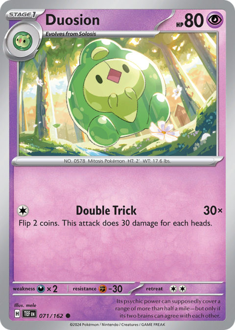 Duosion - TEF #71 - Reverse Holo