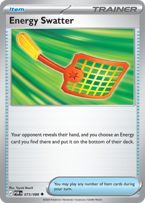 Energy Swatter - POR #73 - Reverse Holo