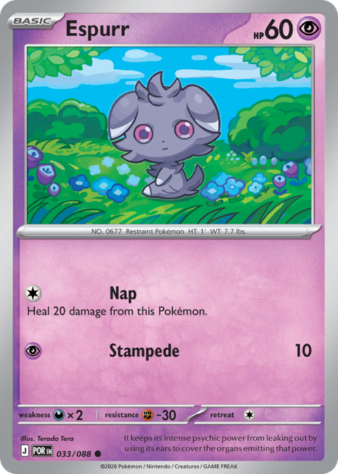 Espurr - POR #33 - Normal