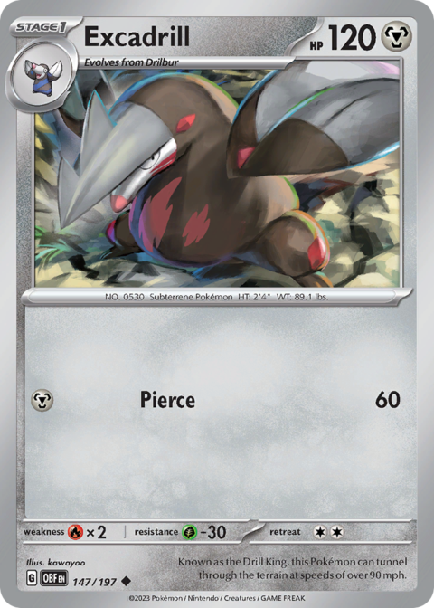 Excadrill - OBF #147 - Normal
