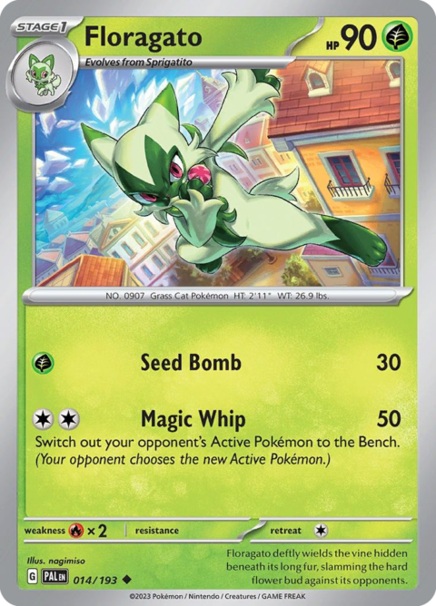 Floragato - PAL #14 - Reverse Holo