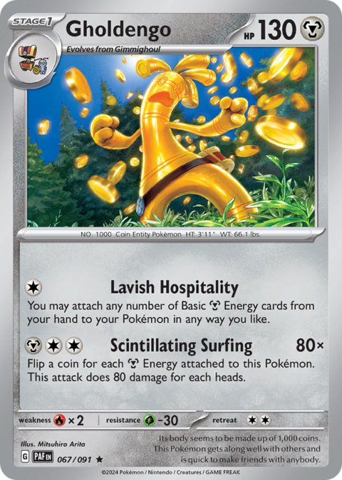 Gholdengo - PAF #67 - Holo