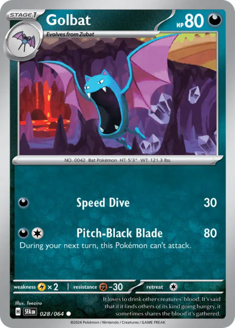 Golbat - SFA #28 - Normal