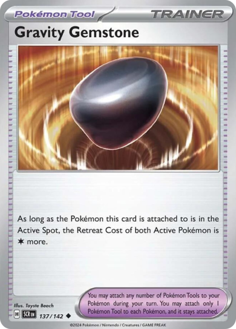 Gravity Gemstone - SCR #137 - Reverse Holo