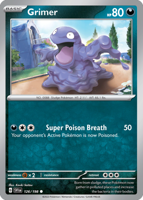 Grimer - SVI #126 - Normal