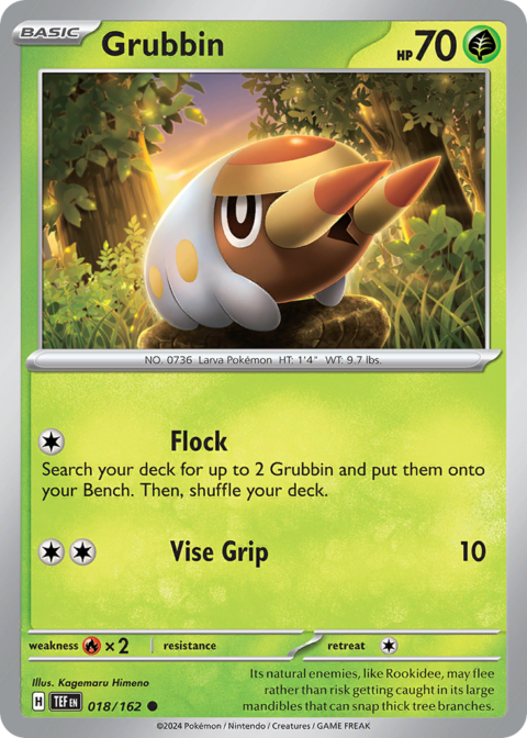 Grubbin - TEF #18 - Reverse Holo