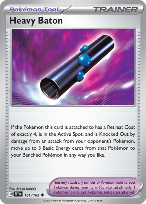 Heavy Baton - TEF #151 - Reverse Holo
