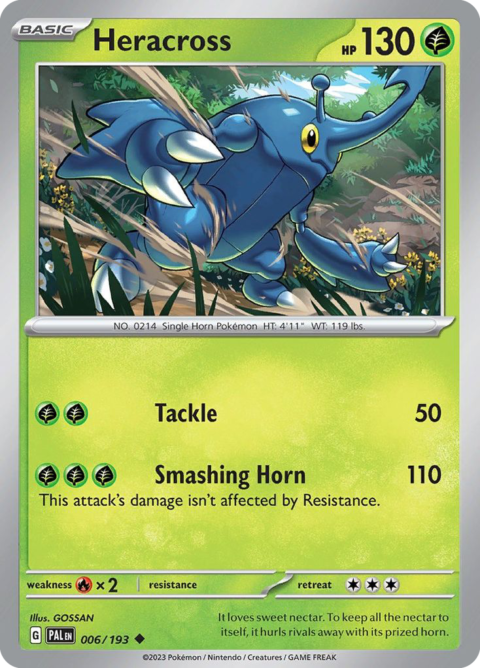 Heracross - PAL #6 - Normal