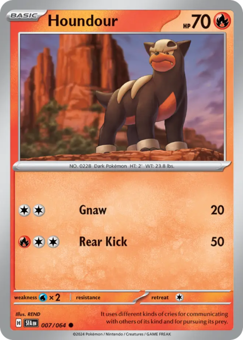 Houndour - SFA #7 - Normal