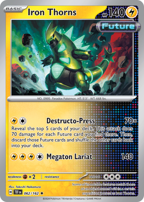 Iron Thorns - TEF #62 - Reverse Holo