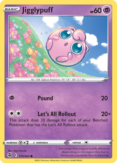 Jigglypuff - FST #110 - Normal