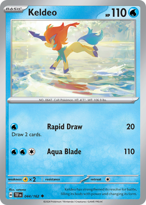 Keldeo - TEF #44 - Normal