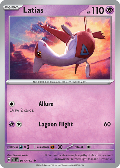 Latias - TEF #67 - Reverse Holo
