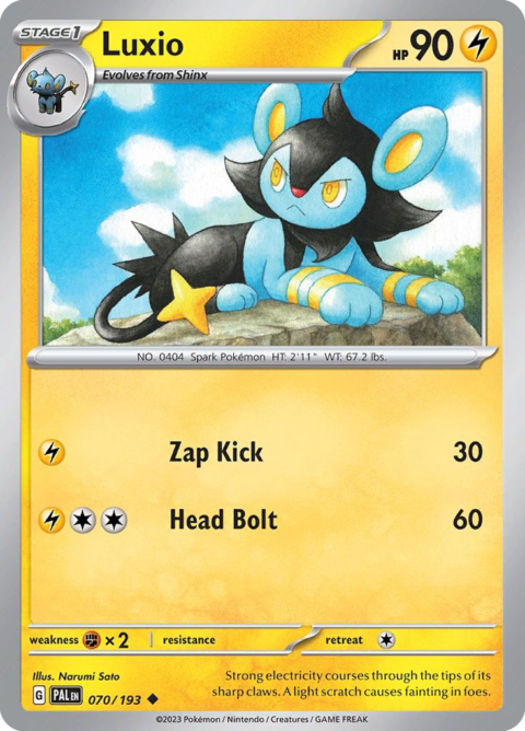 Luxio - PAL #70 - Normal