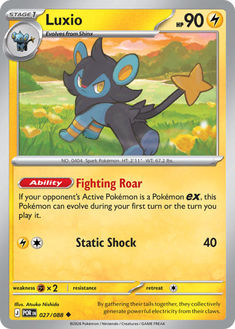 Luxio - POR #27 - Reverse Holo