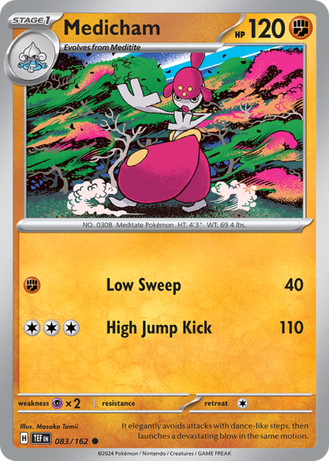 Medicham - TEF #83 - Reverse Holo