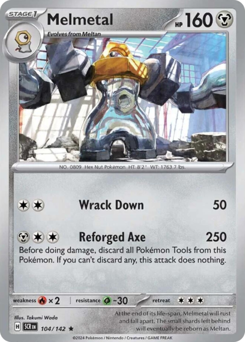 Melmetal - SCR #104 - Reverse Holo