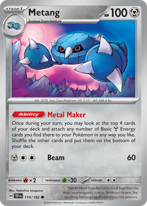 Metang - TEF #114 - Reverse Holo