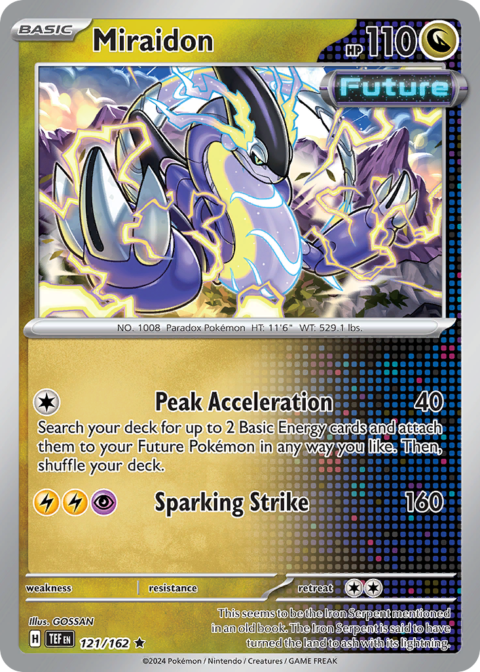 Miraidon - TEF #121 - Reverse Holo