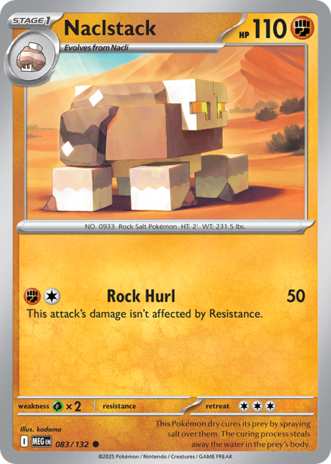 Naclstack - MEG #83 - Reverse Holo