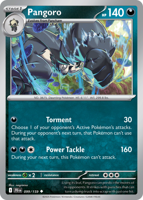 Pangoro - JTG #99 - Normal