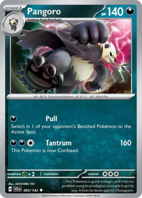 Pangoro - SCR #93 - Normal