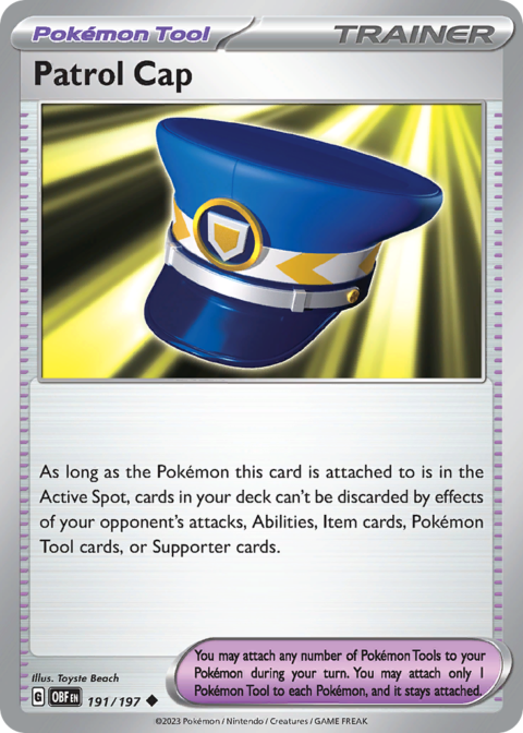 Patrol Cap - OBF #191 - Normal