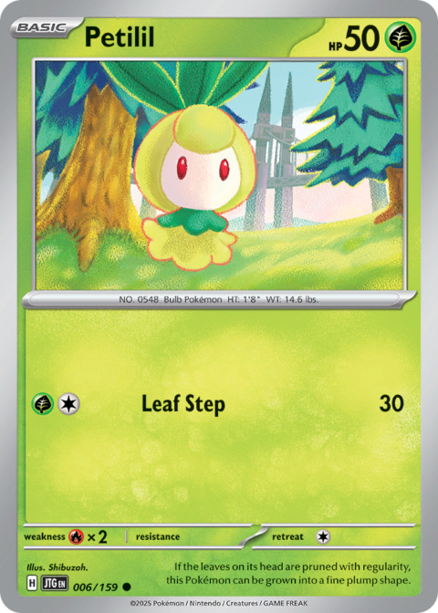 Petilil - JTG #6 - Reverse Holo