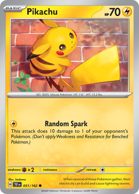 Pikachu - TEF #51 - Normal