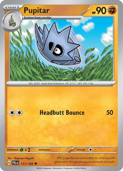 Pupitar - PAL #111 - Reverse Holo